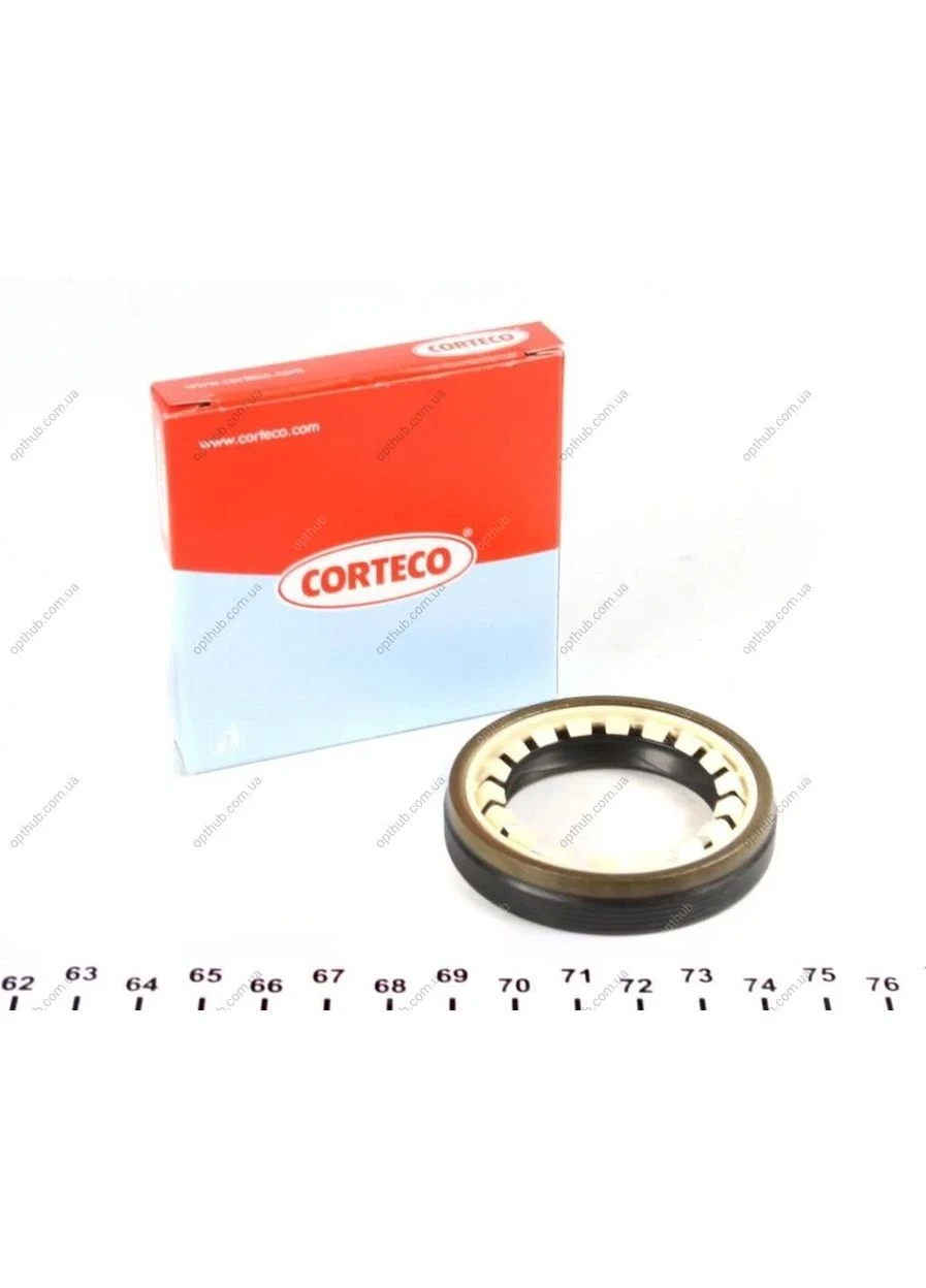 Сальник пивосы Citroen Berlingo/Peugeot Partner/Fiat Scudo 1.9D (40x58x11.3) 07015496B RU63 Corteco (366127301)