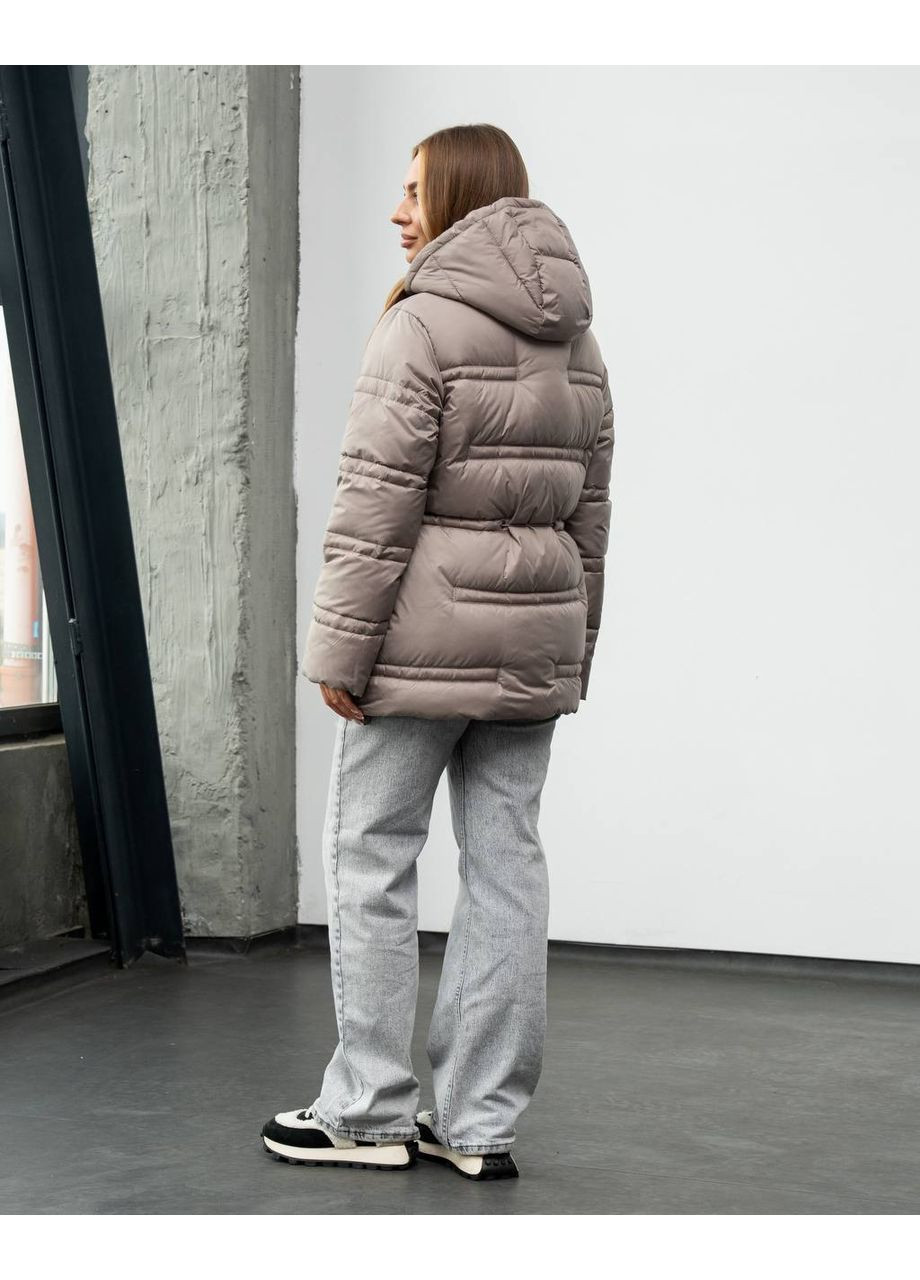 Бежева курточка жіноча орландо No Brand