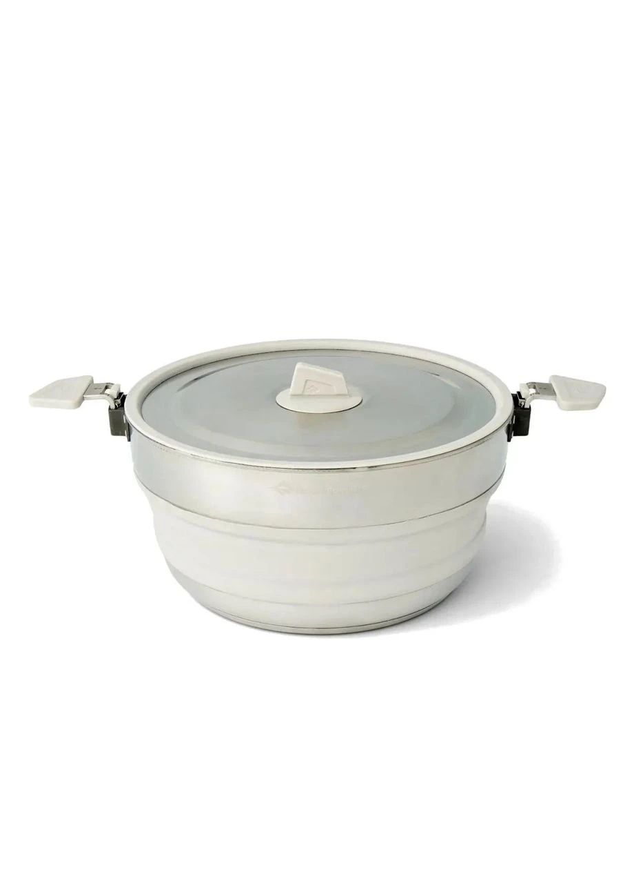 Каструля складана Detour Stainless Steel Collapsible Pot 5 L, Moonstruck Grey Sea To Summit (334673450)