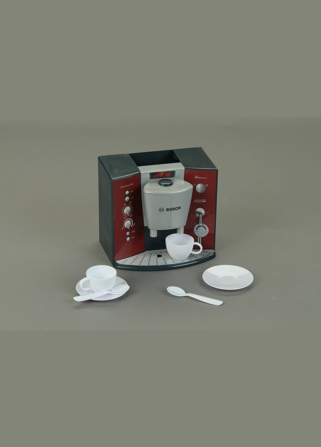 Игрушечная кофемашина Klein со звуком и набором для эспрессо 9569 (9051) Bosch (263433544)