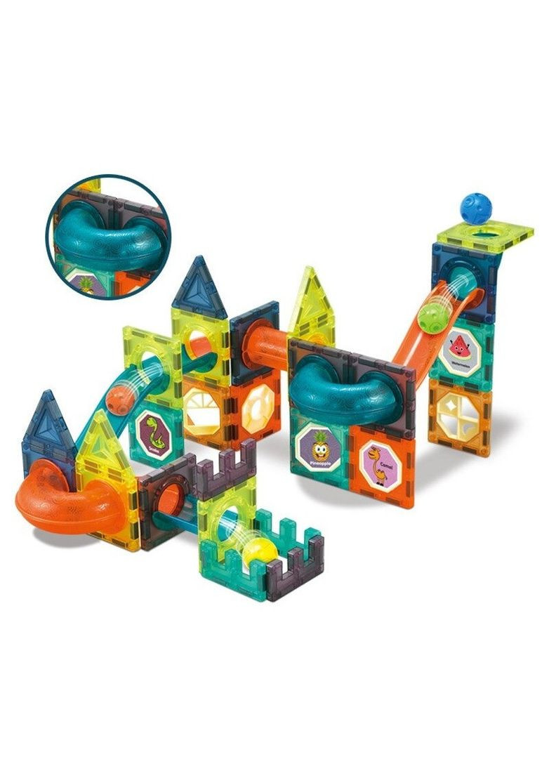 Магнитный светодиодный конструктор WUCHILD 56 деталей No Brand (366304041)