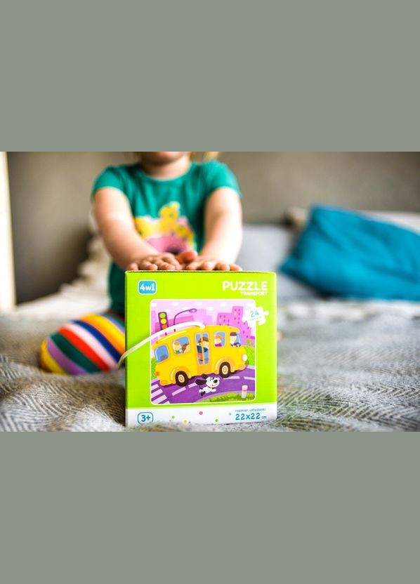 Пазл Транспорт 4 в 1 (300132) Dodo (372625088)