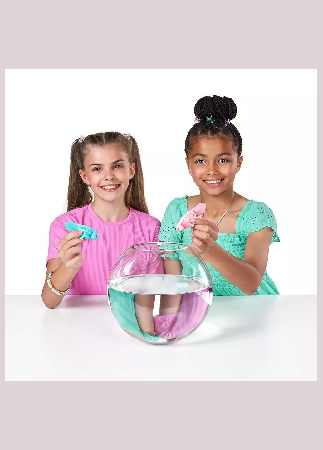 Интерактивная игрушка Аксолотль розовый (9556A) Pets & Robo Alive (326805922)