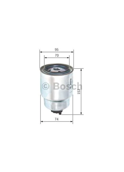 Фільтр паливний Bosch 1 457 434 451 (391822445)