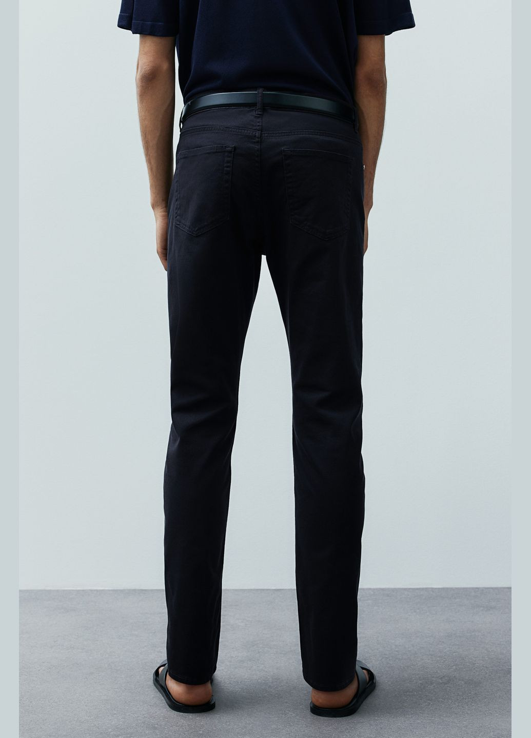 Темно-синие демисезонные джинсы H&M