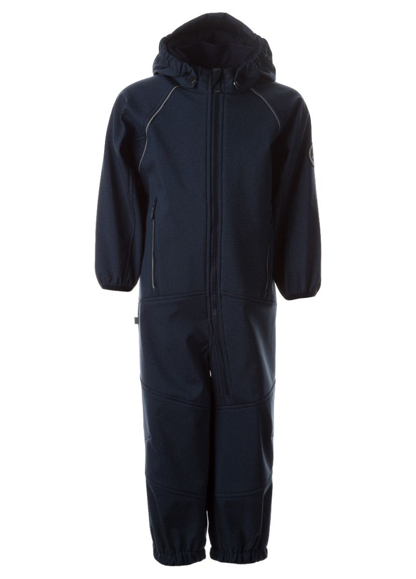 Темно-синяя комбинезон adal, р.74, темно-синий () Huppa 36390000-10286-074