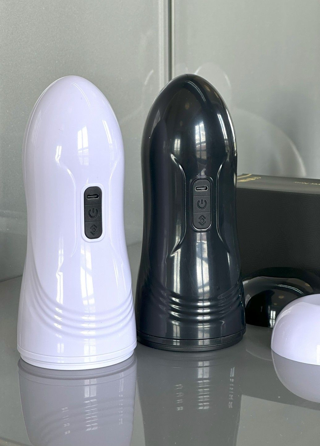 Мастурбатор с вибрацией USB 10 режимов вибрации. Белый No Brand (316655268)