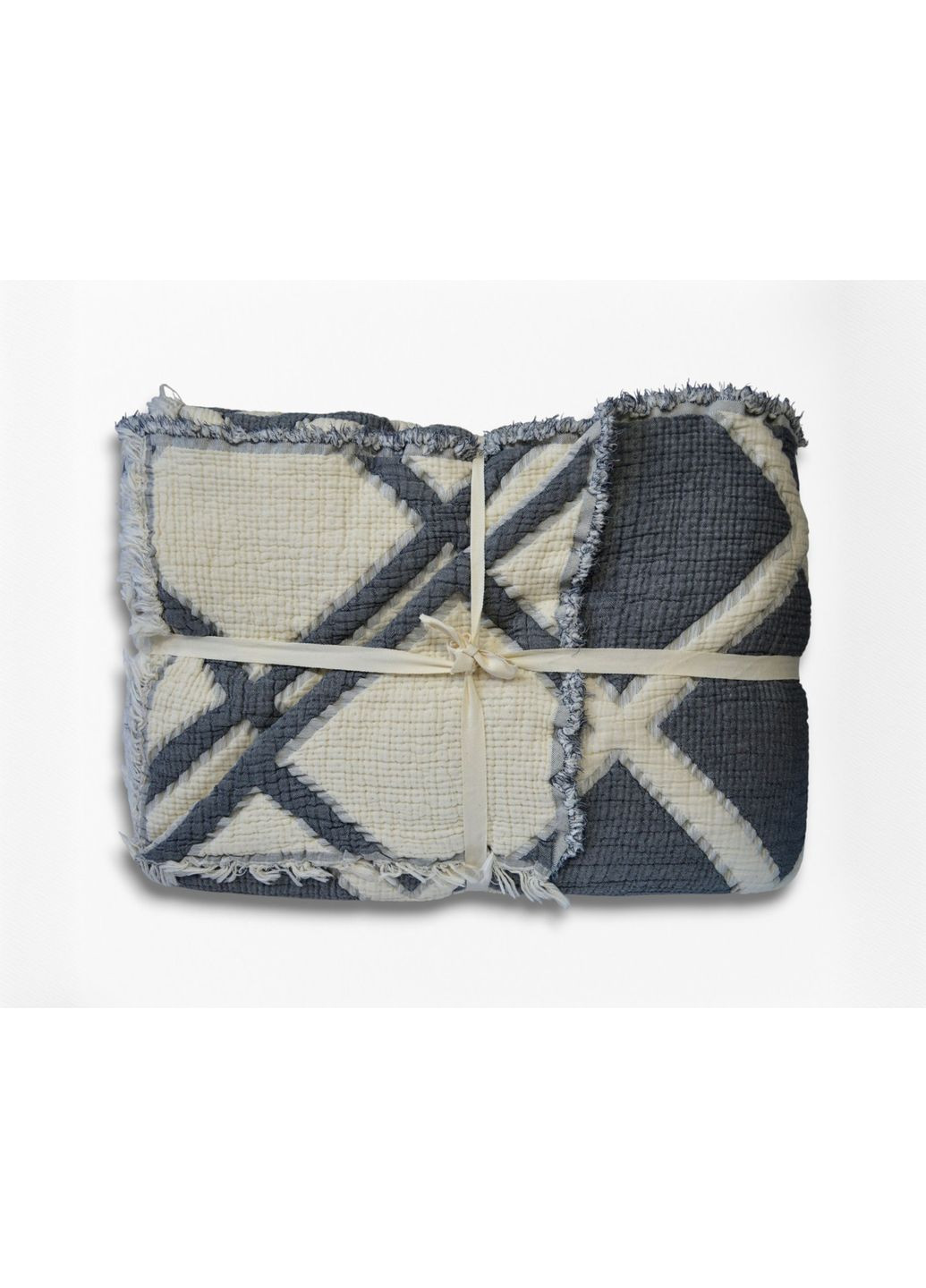 Муслиновое покрывало Exclusive 230х250 см. Lacivert Charlotte (369504921)