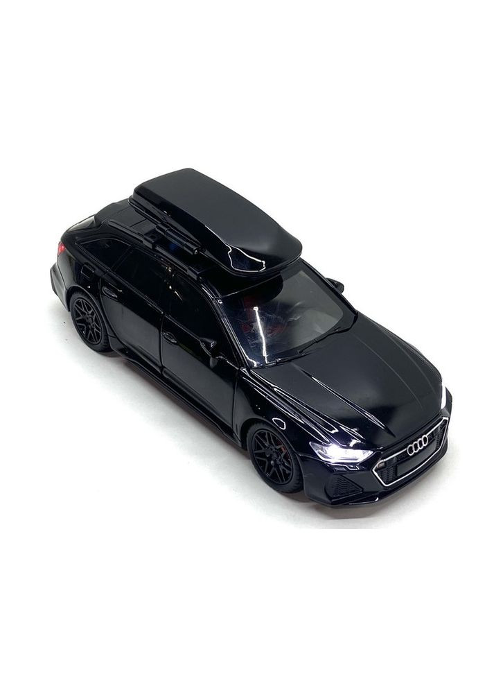 Машинка металева Audi A6 1:24 світло звук Чорна (GT-05963) TK Union Group (322425417)