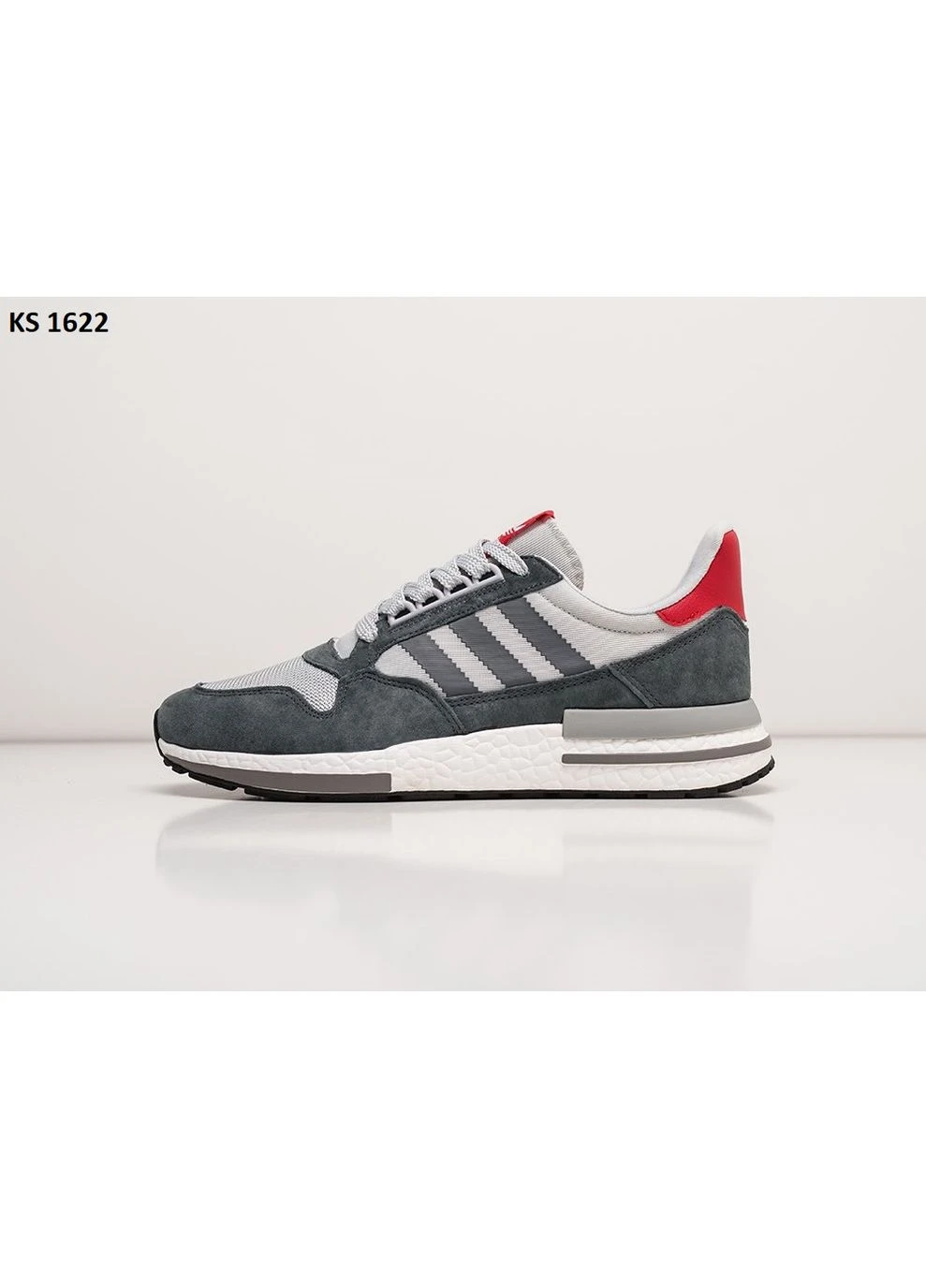 Сірі кросівки чоловічі adidas zx 500 rm commonwealth gray адідас зх 500 сірі демісезон No Brand