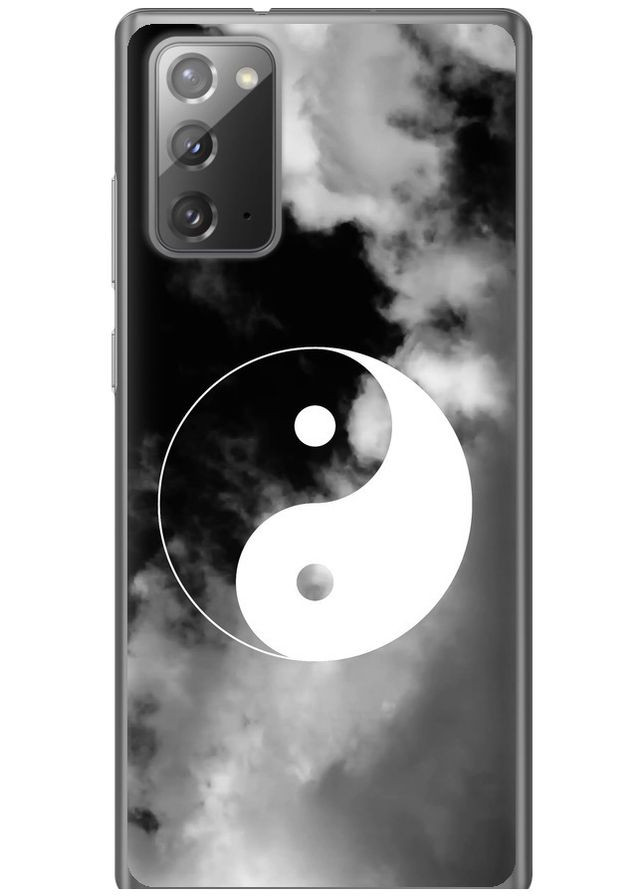 Силиконовый чехол 'Инь и Янь' для Endorphone Samsung Galaxy Note 20 (365818272)