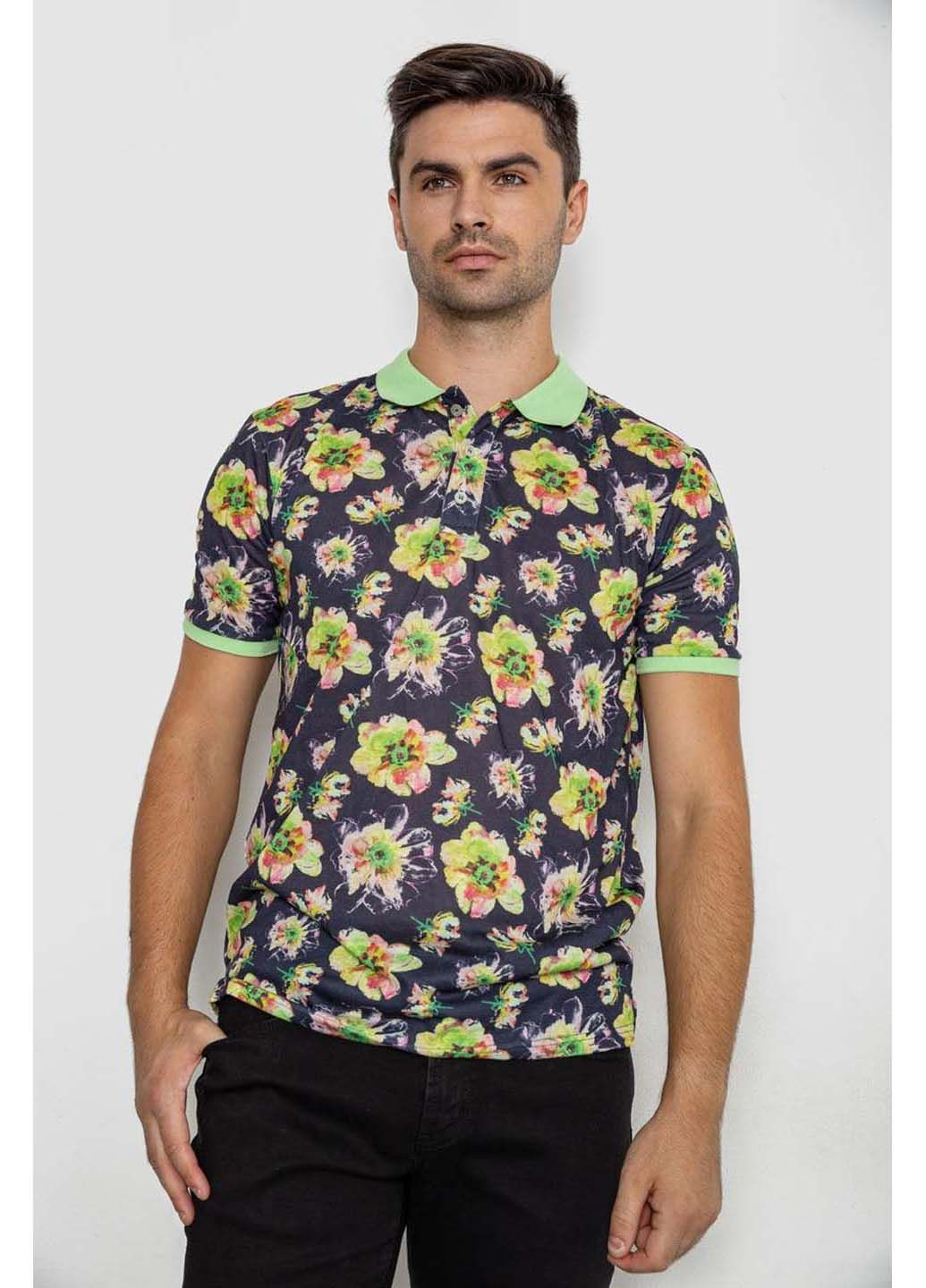 Цветная футболка-поло для мужчин Ager