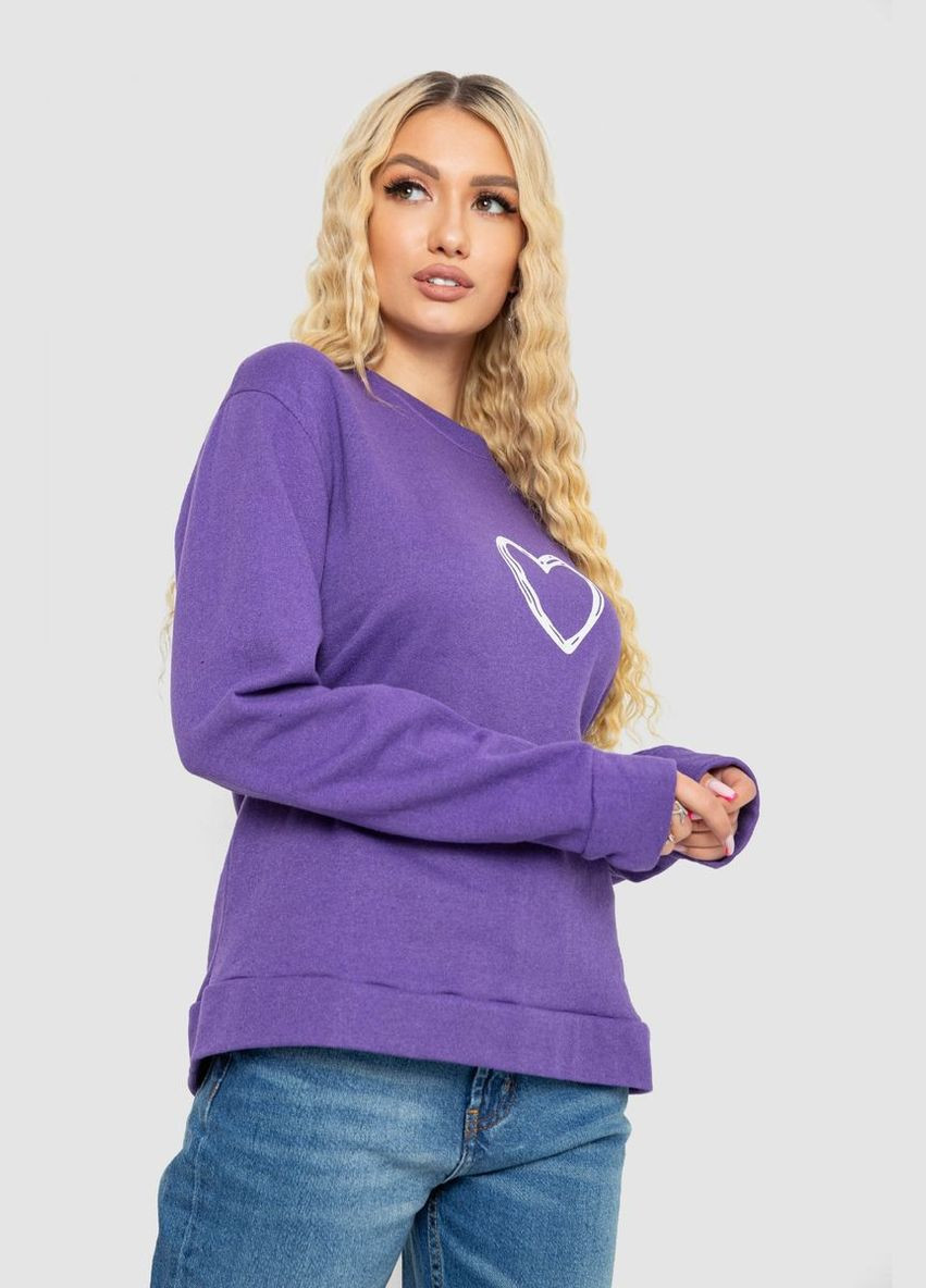 Фіолетовий демісезонний світшот жіночий Ager 238R57162