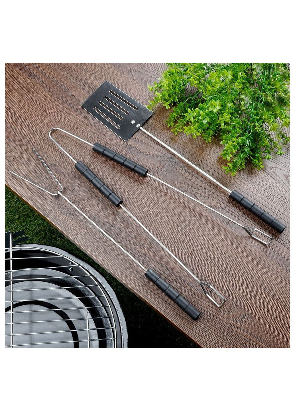 Лопатка для грилю металева 34 см комбінований Grill Master (330252916)