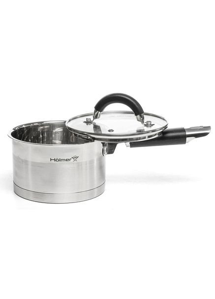 Ковш 1.3 л с крышкой Hölmer SP-13513-SSD Professional Chef Holmer (359475714)