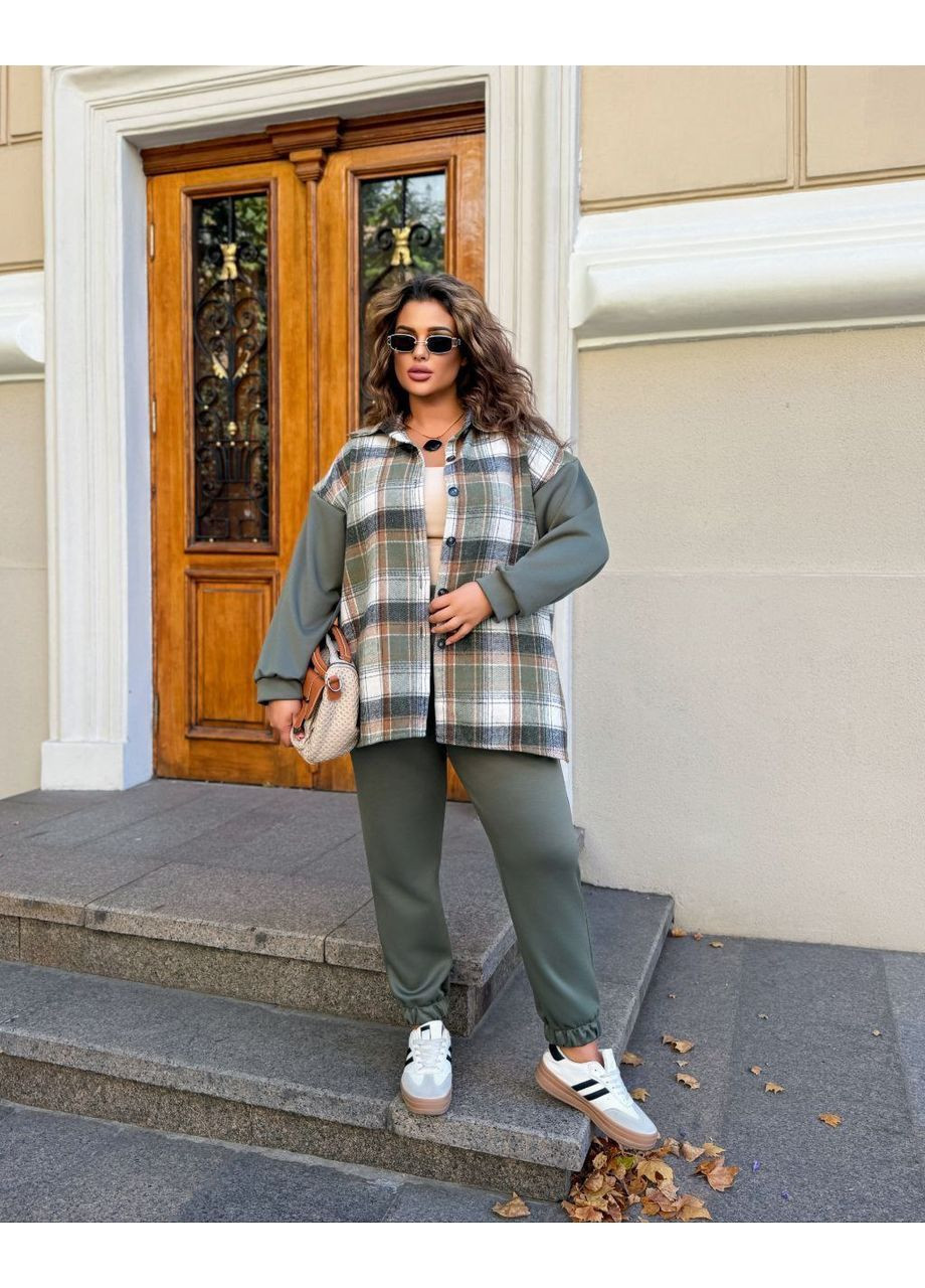 Теплый прогулочный костюм No Brand (365804703)