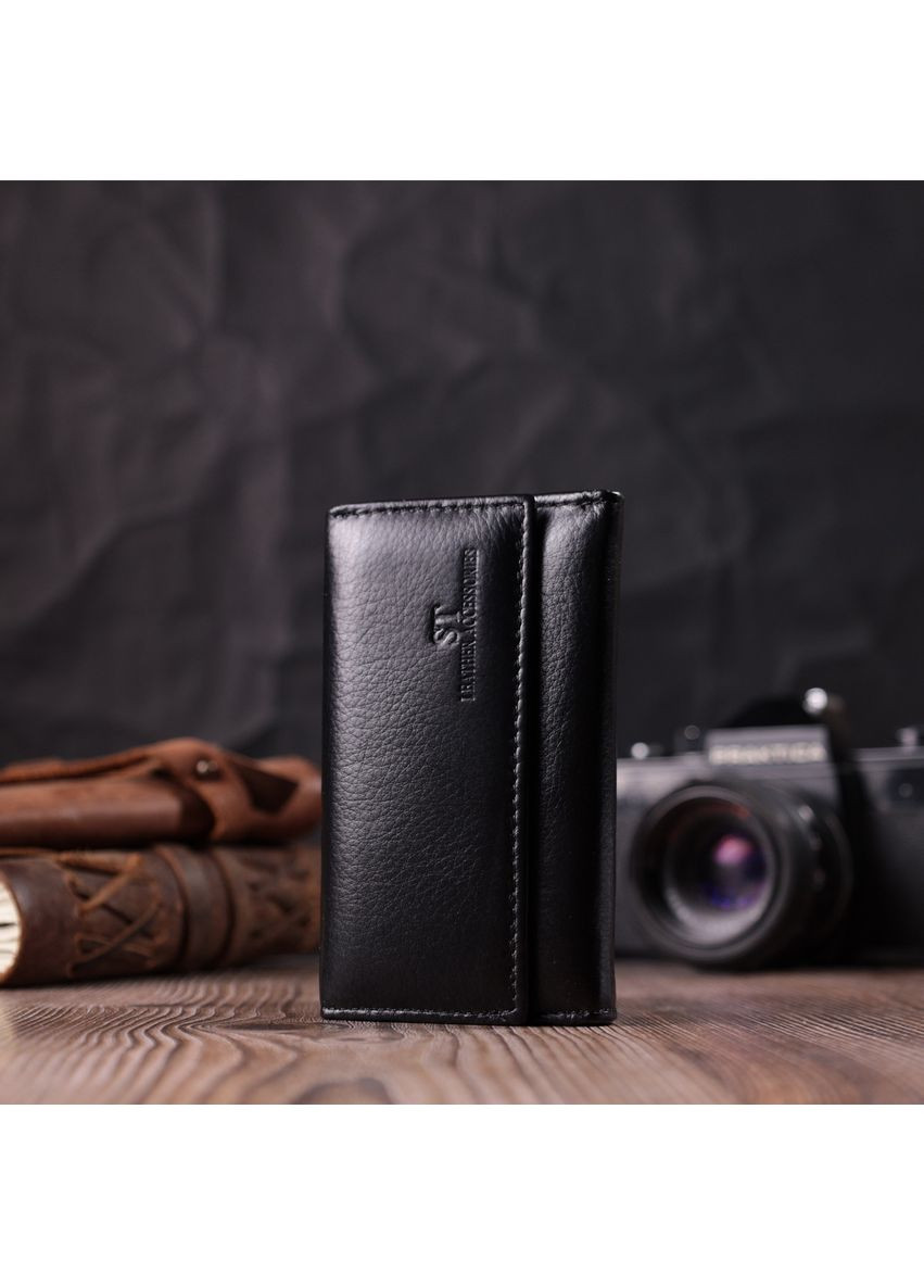 Практичная ключница из натуральной кожи 22483 st leather (394032428)