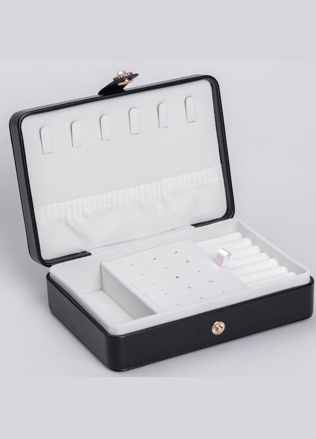 Ящик-органайзер для украшений на кнопке 16х11х4,7 см, Yiwu (328603956)