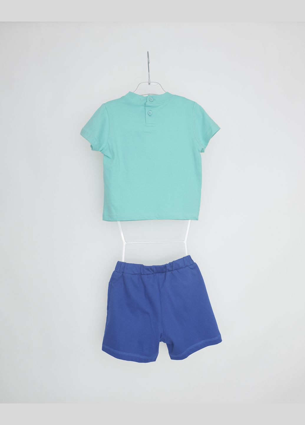 Бірюзовий літній комплект(футболка+шорти) Sprint