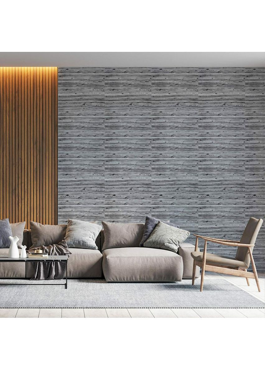 Самоклеющаяся 3D панель под дерево цвета зебры 2800x700x3мм love-shopping Sticker Wall (354655472)