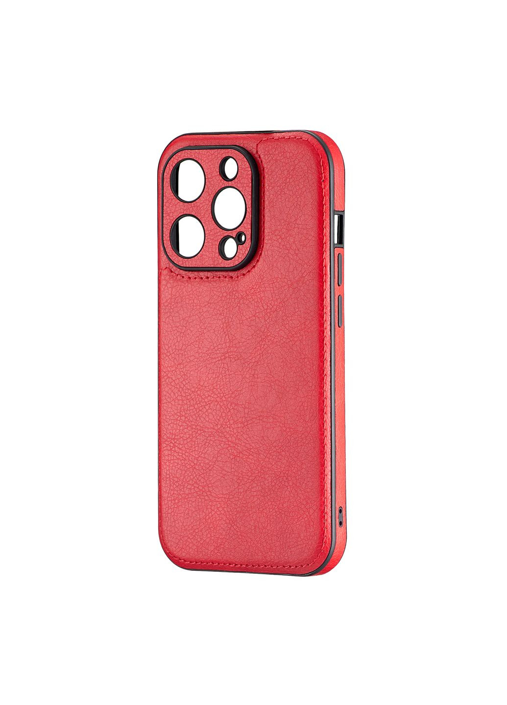 Чохол Jinduka Leather Protected Camera Red Case iPhone 14 Pro (297454943)