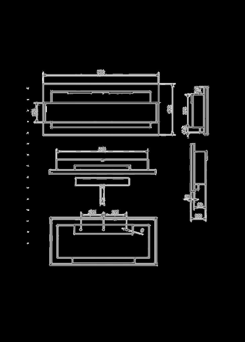 Биокамин 900х400х120 BLACK MAT + СТЕКЛО No Brand (347311697)