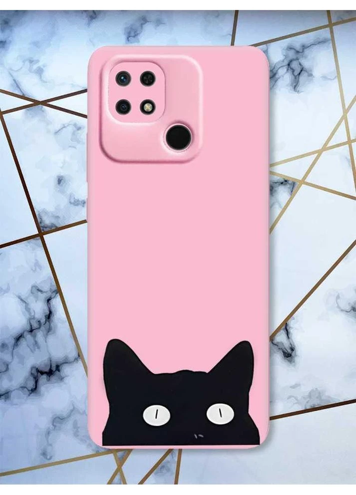 Матовый чехол на Xiaomi Redmi 10C дизайн Кошечка принт 119 Creative (359484686)