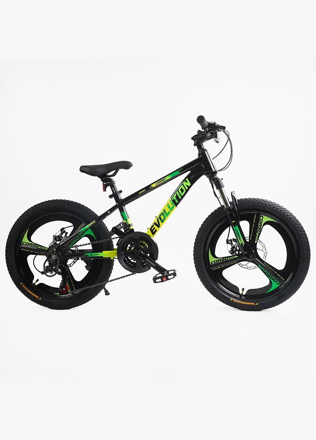 Детский Спортивный Велосипед «Evolution» 20 дюймов (EV-20438) рама алюминиевая Corso (325454632)