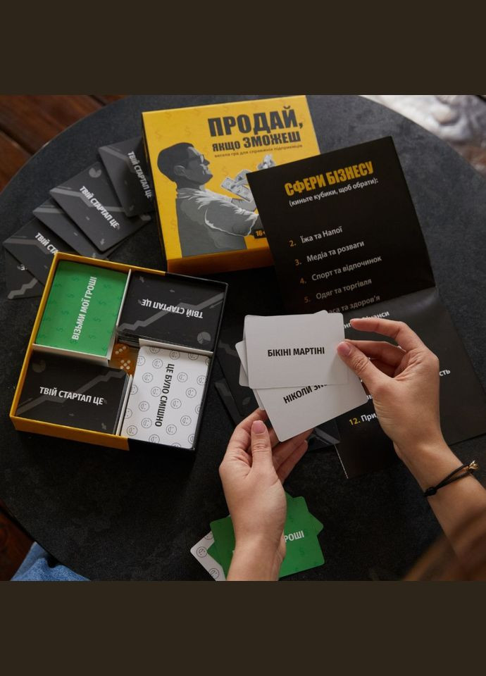 Игра настольная Продай, если сможешь MemoGames 0015MG карточная Memo Games (315153275)