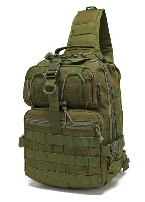 Тактична сумка чоловіча на одне плече 18 л олива KT6010101 Solve (308356489)