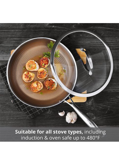 Стільник з кришкою Giro-gold (US) 2,84 л Metallic (MPUS10163-STSMS) Masterpro (361854292)