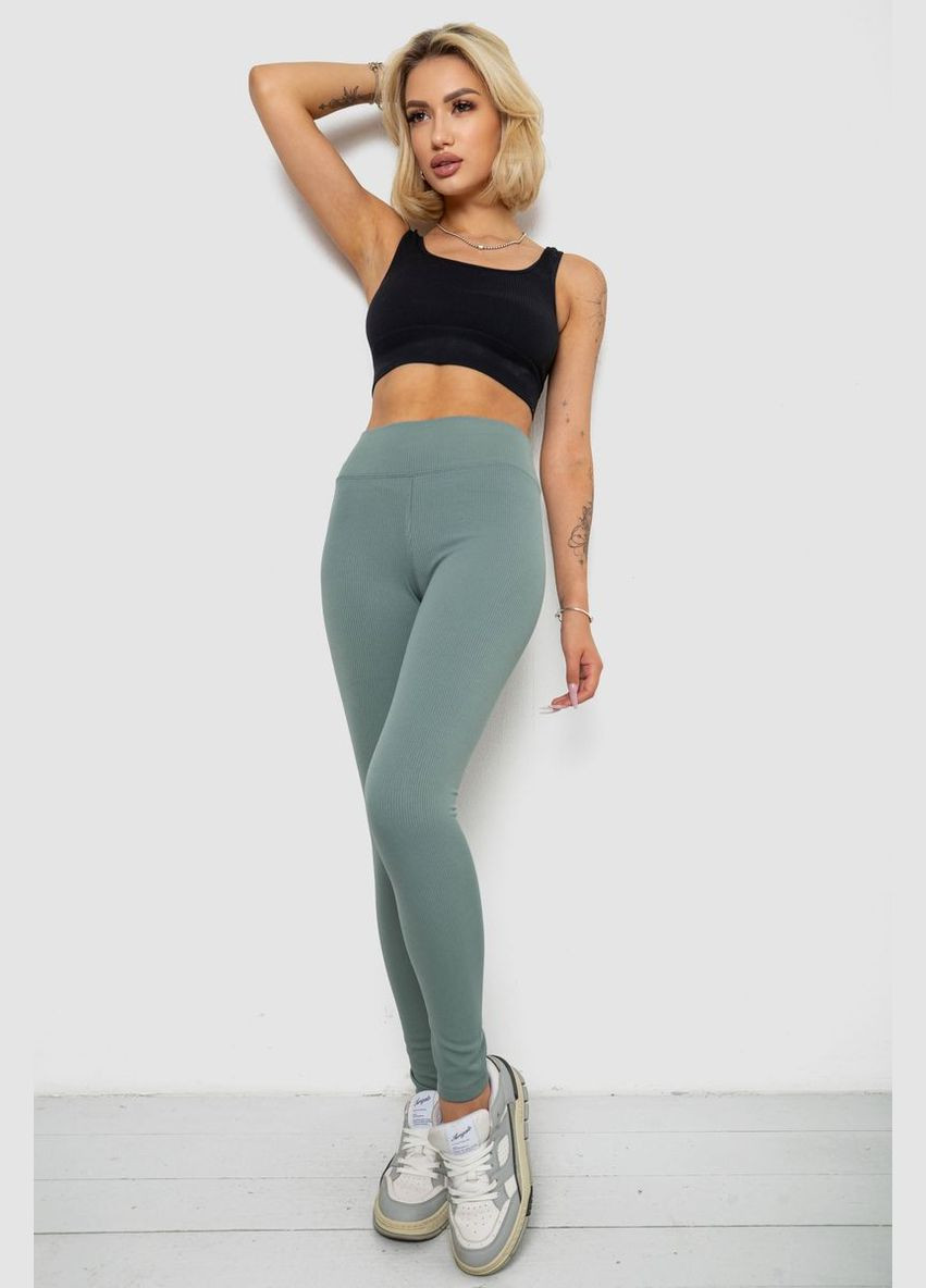 Лосины однотонные в рубчик утепленные на флисе,, 238R605 Ager (341308932)