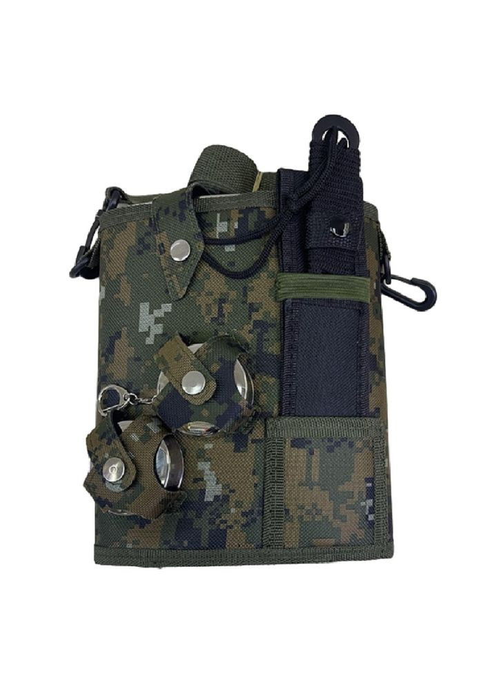 Набір туристичний для мисливця/рибалки "Ukraine" 5пр/наб у камуфляжній сумці Home (316218863)