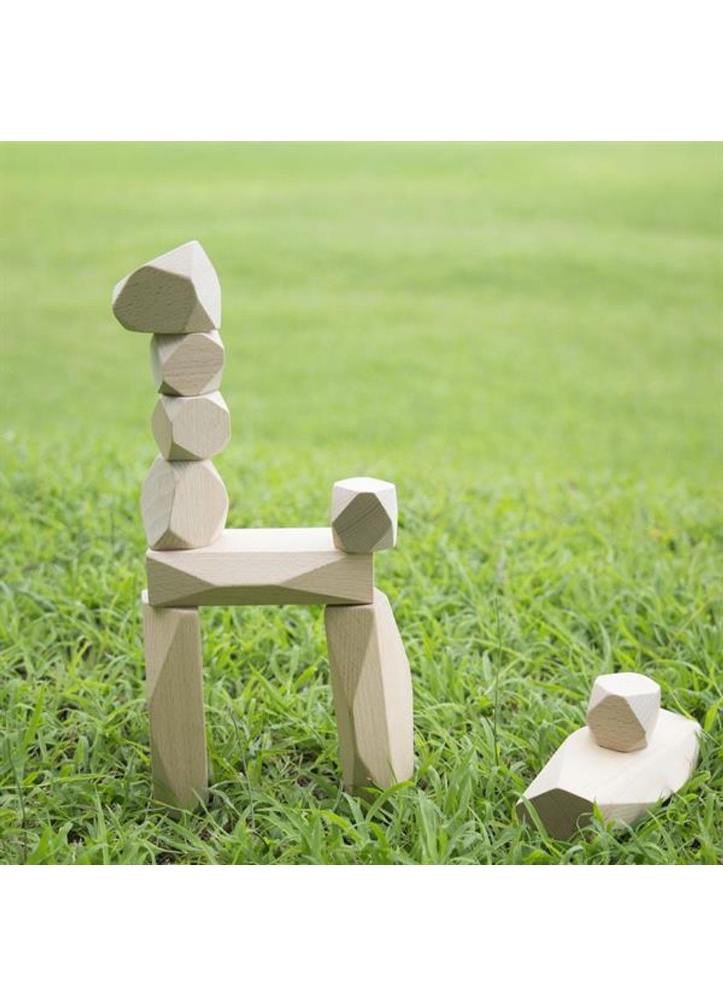 Дерев'яні блоки Natural Play Стоунхендж (G6772) Guidecraft (331173838)