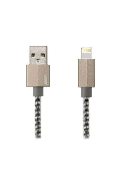 Lightning кабель 1 м Gefon сріблястий RC-110i Remax (386548746)