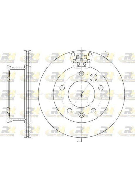 Тормозной диск Roadhouse (366165086)