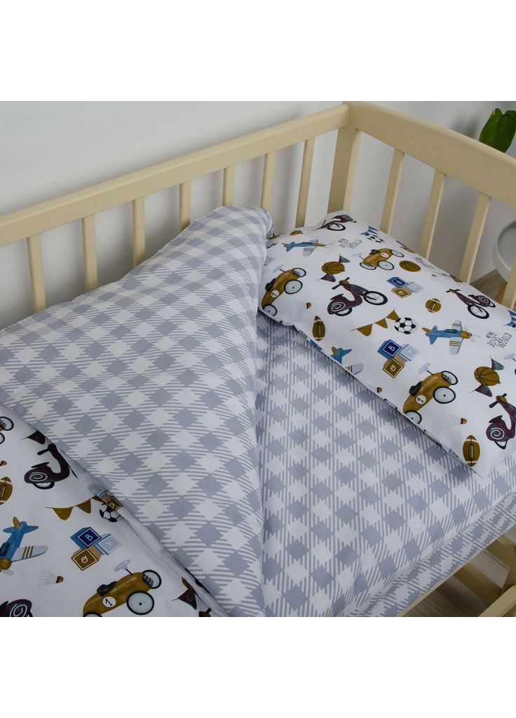 Комплект детского постельного белья "ТЕПИК" 1-3 года (Ретро тачки) ТЕП (365822394)