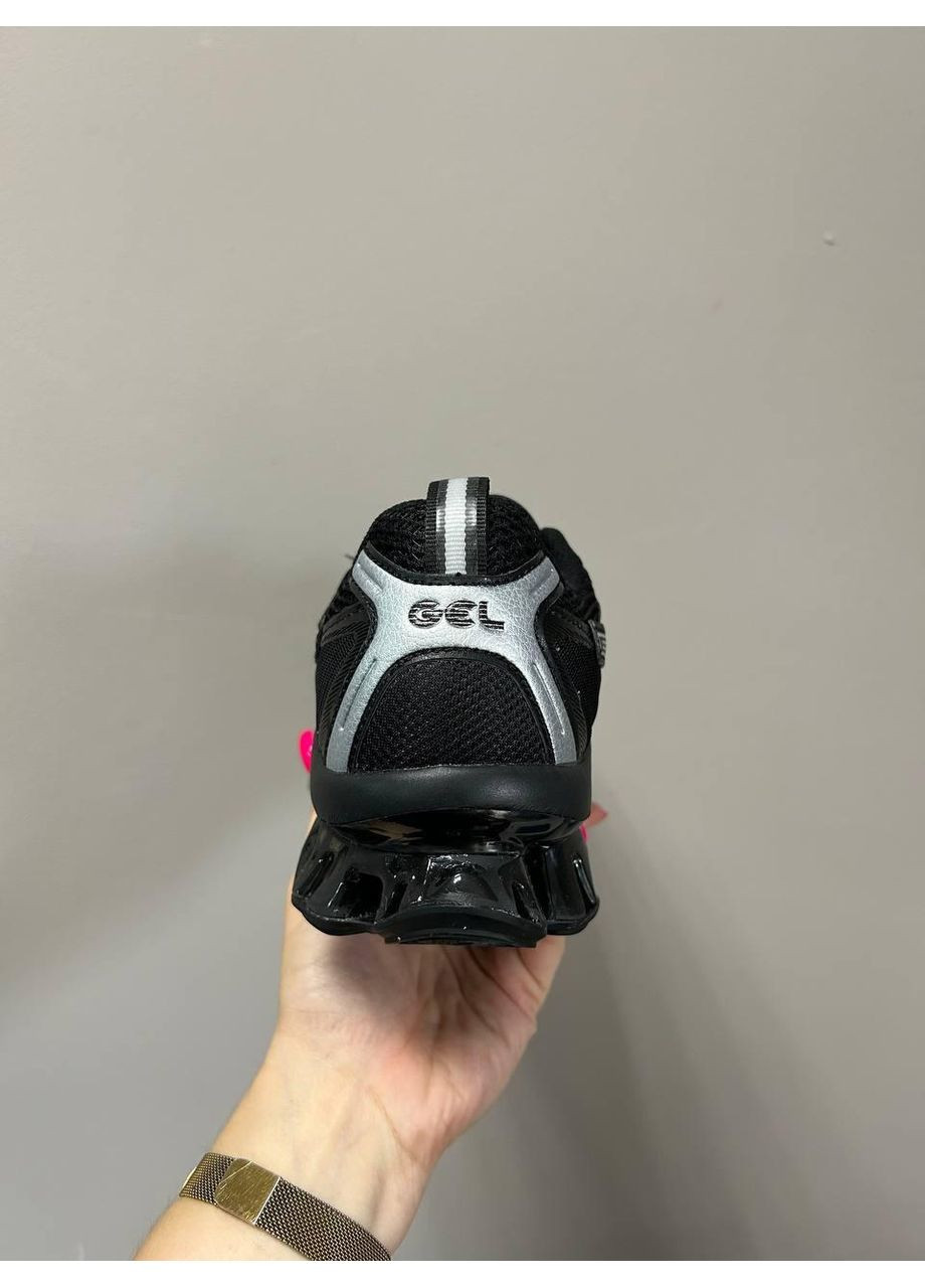 Черные демисезонные кроссовки мужские asics gel-quantum grafit black асикс гель квантум No Brand