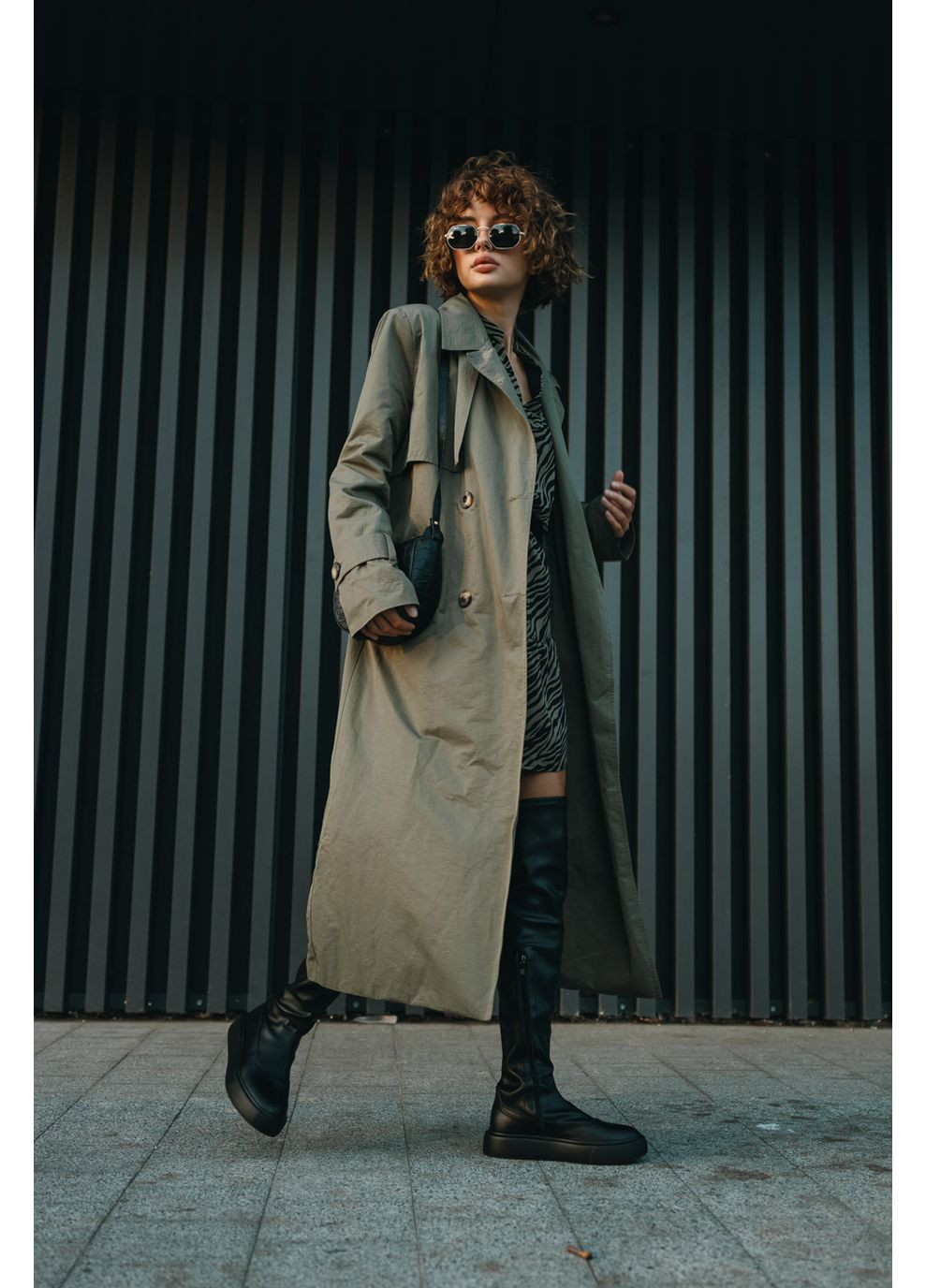 Тренч 2010.5232 Seventeen на гудзиках демісезон (348137459)