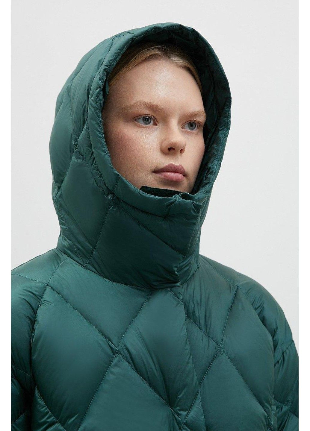 Зелений зимній Пуховик Finn Flare