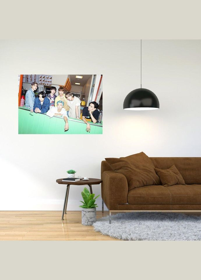 Плакат- с принтом BTS A2 А0 Кавун постер (316210690)