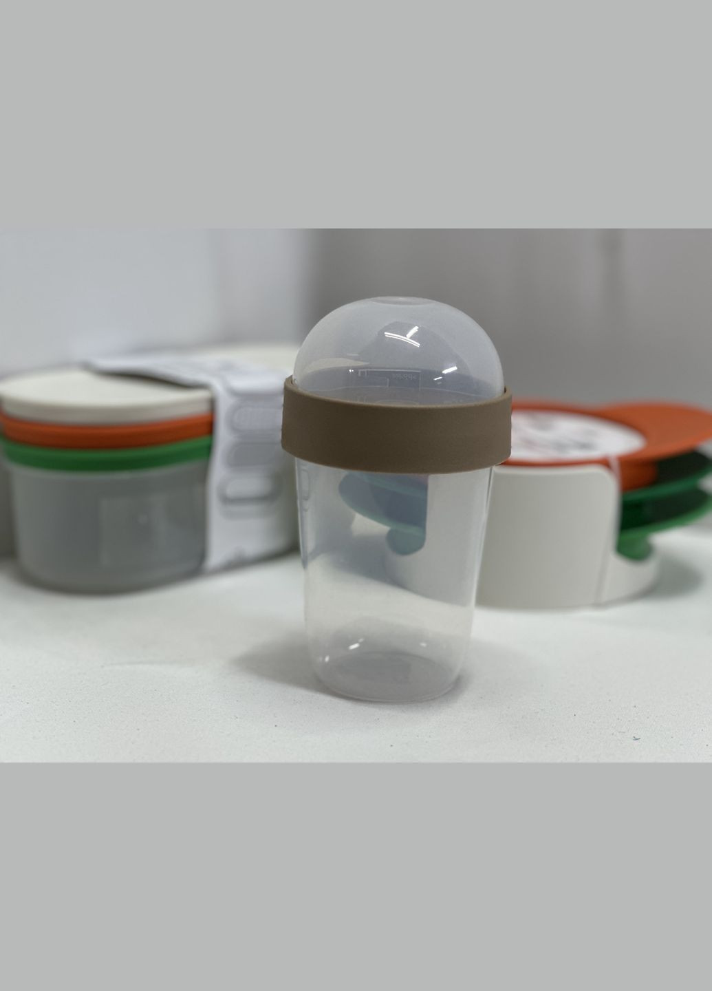 Контейнер для закусок 300 мл IKEA SPLITTERNY (322860726)