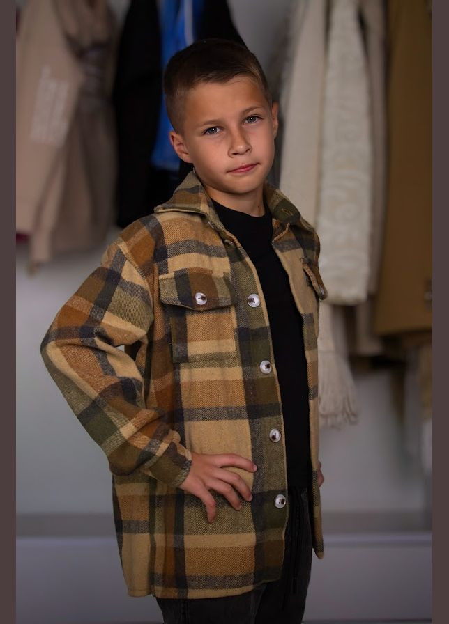 Рубашка для подростков HC (h001-6417-114) Be in fashion (323160409)