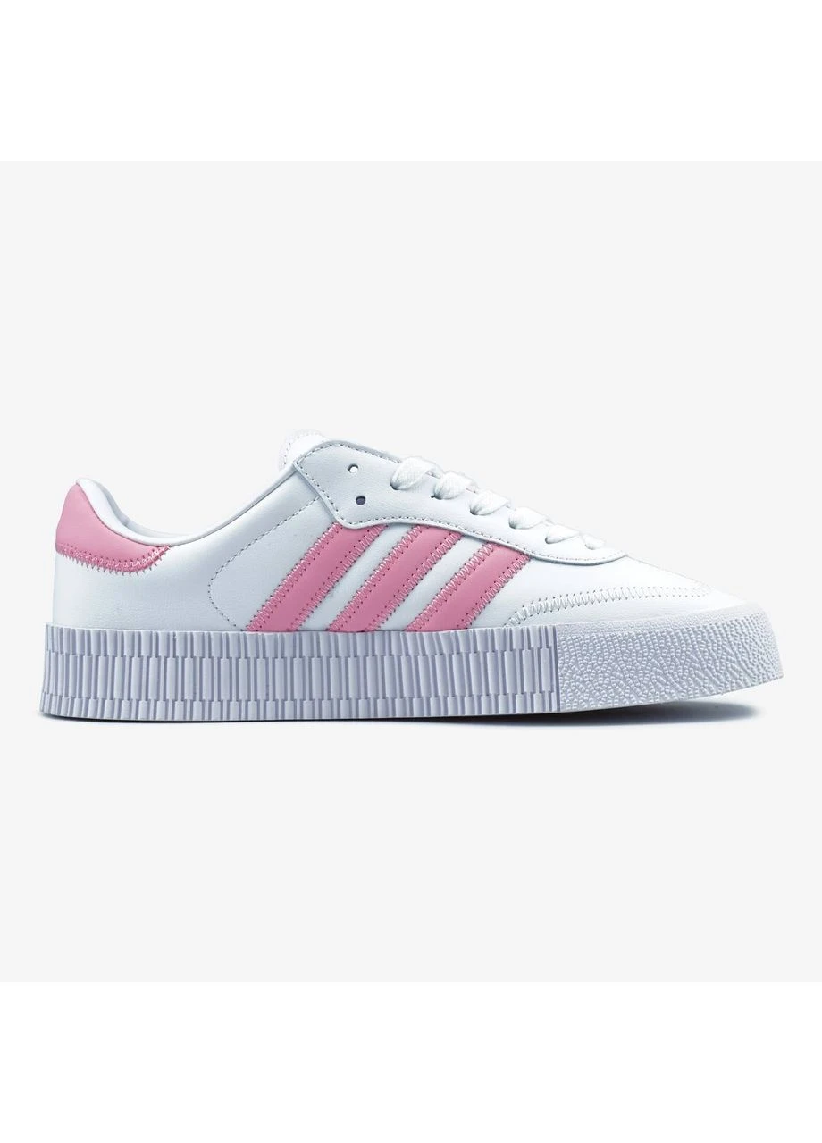 Білі літні кросівки adidas samba white pink адідас самба No Brand
