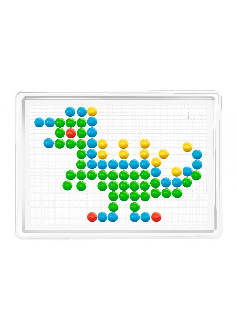 Дитяча розвиваюча мозаїка 240 фішок у наборі для дітей від 5 років пластикова мозаїка розвиваюча іграшка ТехноК (368759100)