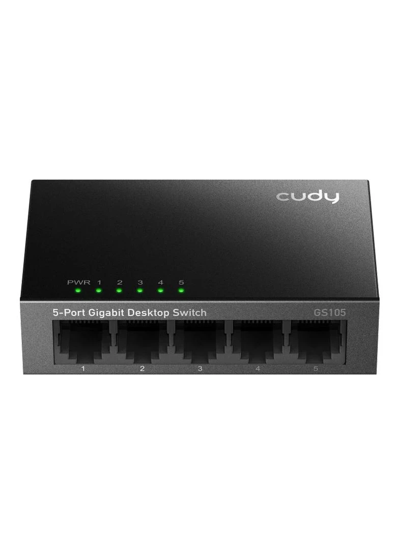 Коммутатор GS105, 5 портовый Gigabit Metal Desktop Switch Cudy (398118008)