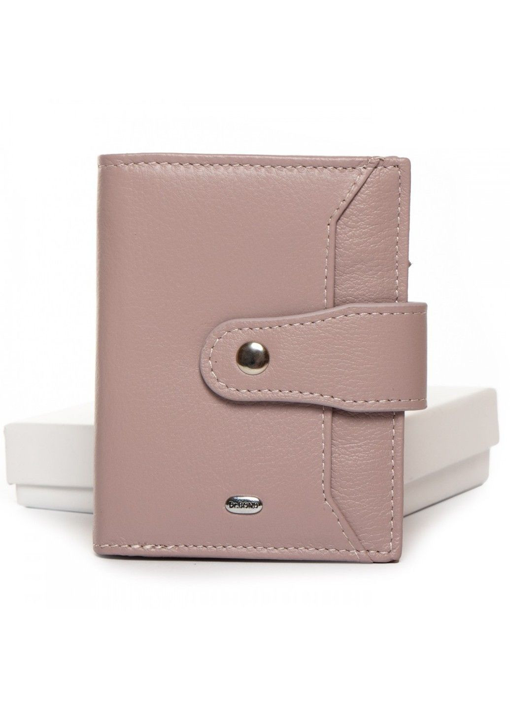 Женский кожаный кошелек Classik WN-23-15 pink-purple Dr. Bond (282557199)