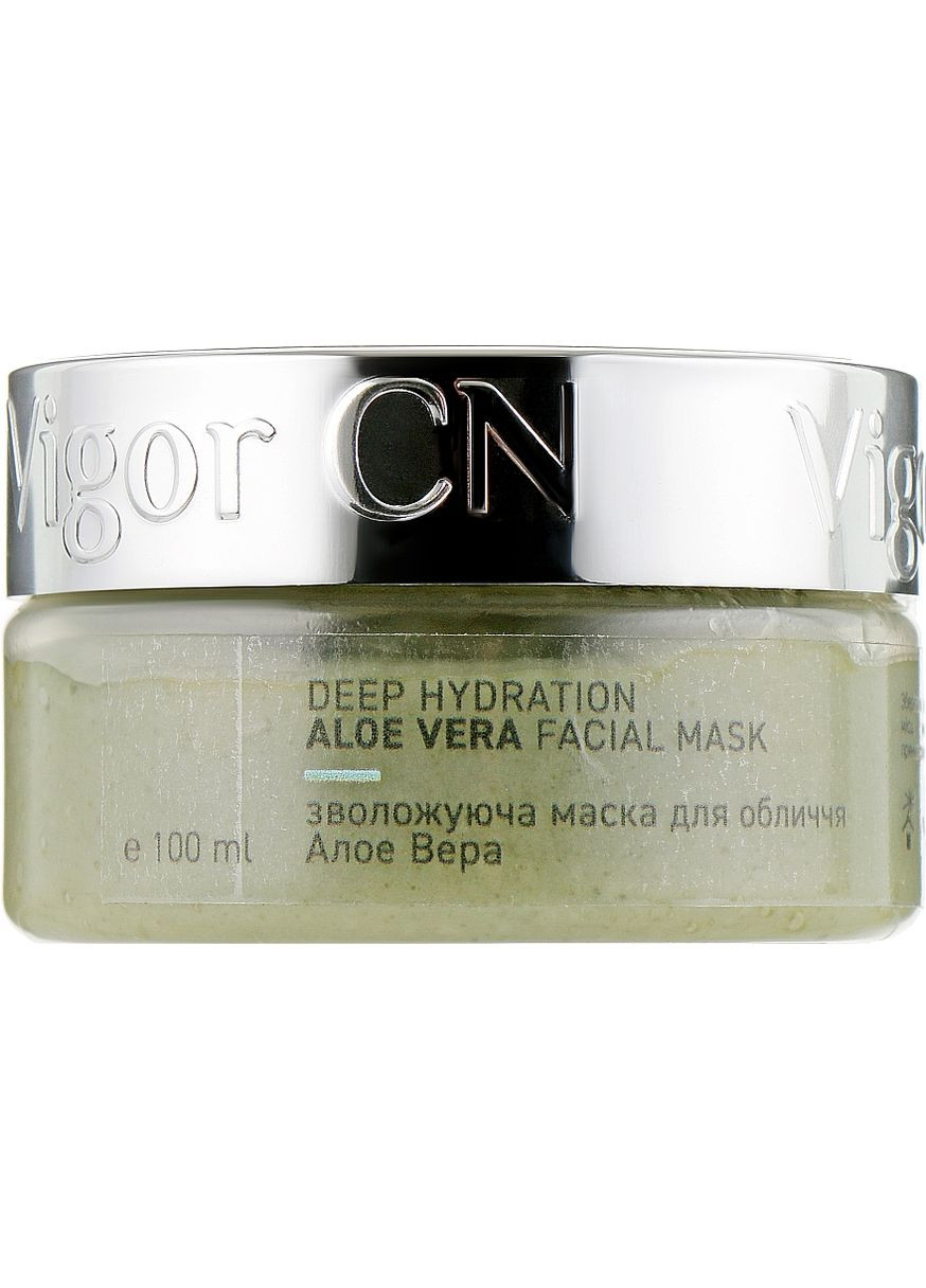 Зволожувальна маска для обличчя "Алое вера" CN 100ml (869285-13679) Vigor (368666084)