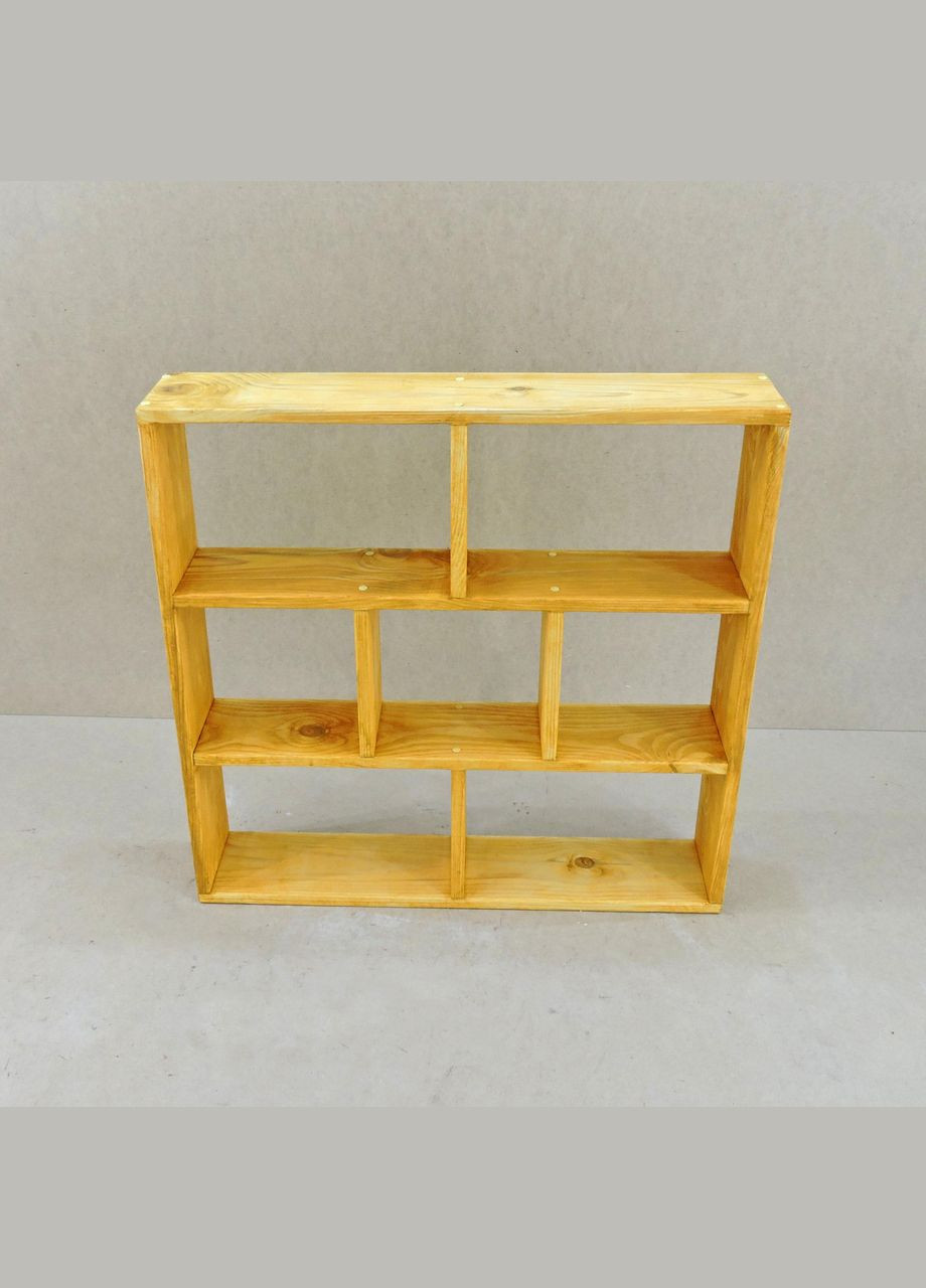 Настенная полка из дерева Куала карри (НСП-001303) No Brand (328081928)