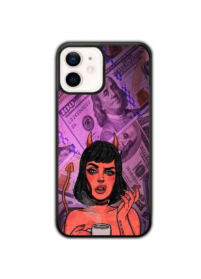 Чехол для Apple Iphone 12 Mini Черный No Brand (302218670)